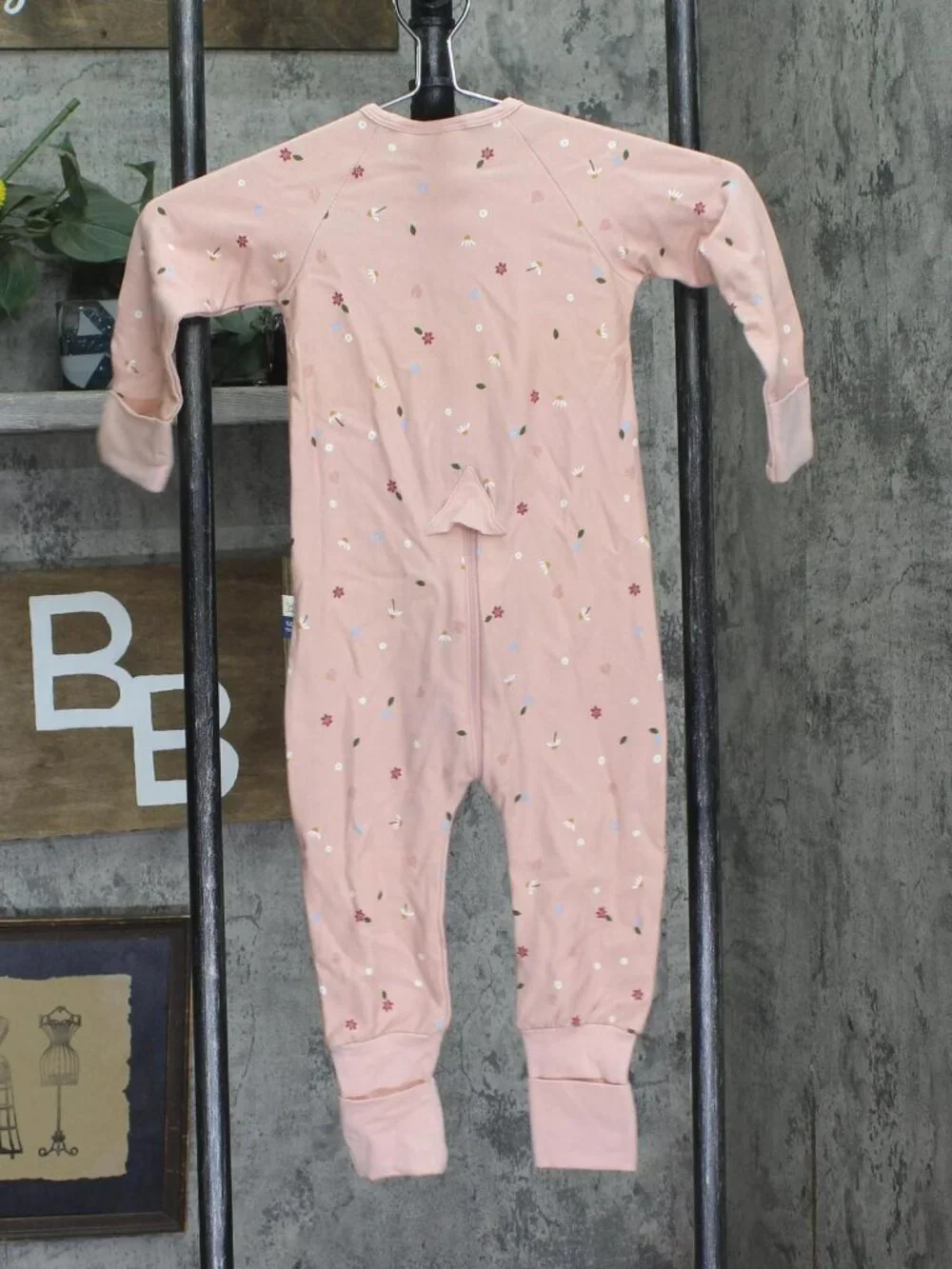 NWT Ergopouch Long Sleeve Romper 1.0 TOG One Piece Daisies Pink 1 Year
